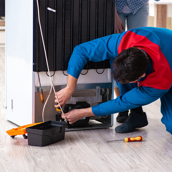 how much do you charge for refrigerator repair services in Saltcreek Ohio